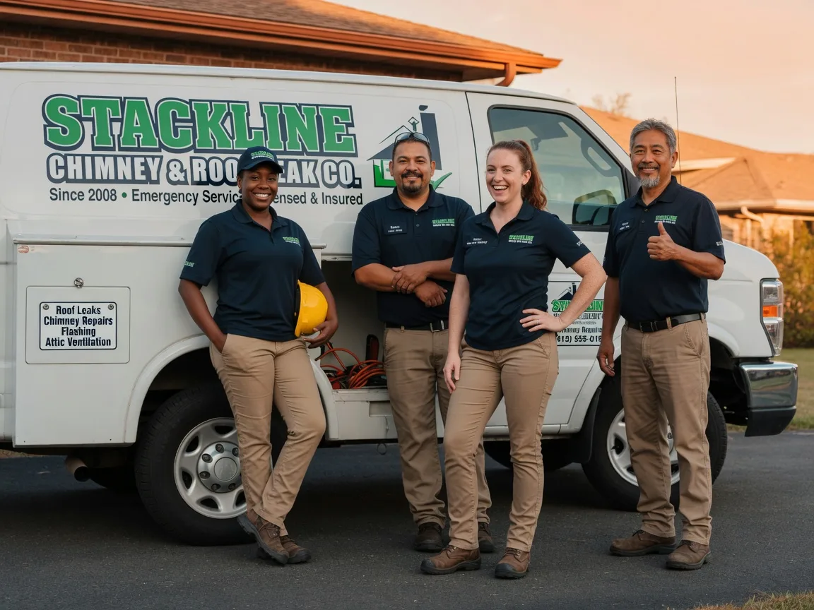 Chimney flashing repair company in Clio, MI